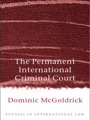 cover image of The Permanent International Criminal Court